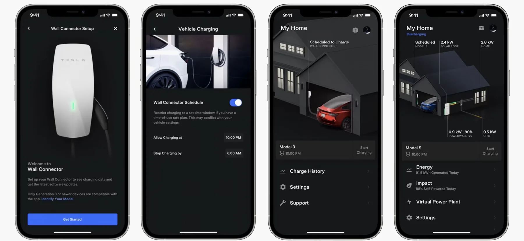 App til Tesla Wall Connector