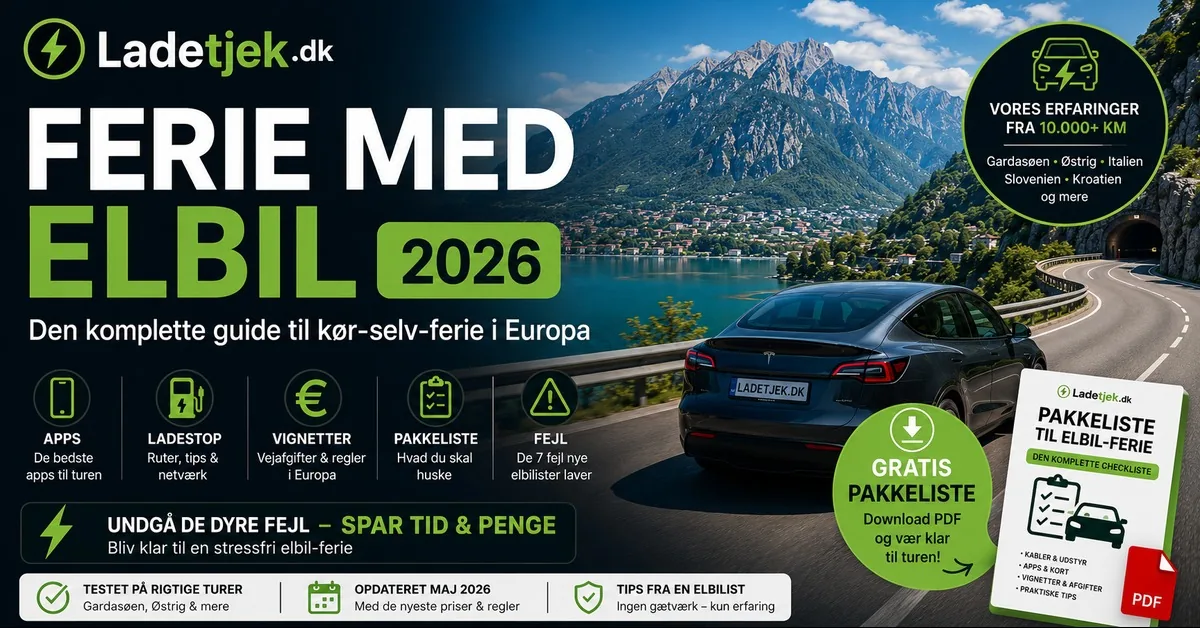 Ferie med elbil i Europa