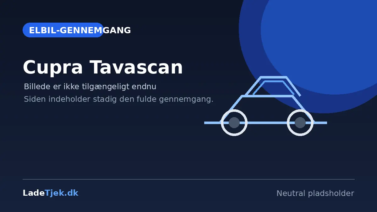 Cupra Tavascan