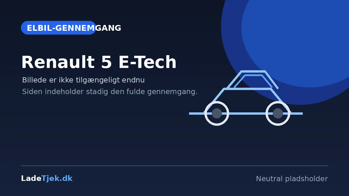 Renault 5 E-Tech