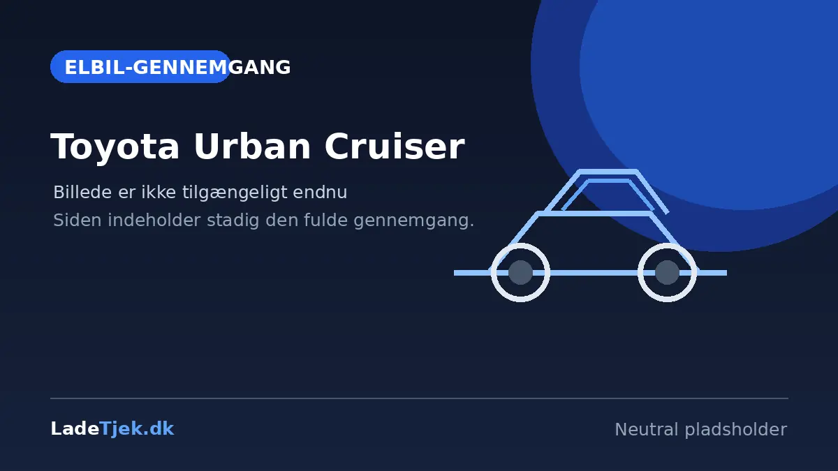 Toyota Urban Cruiser