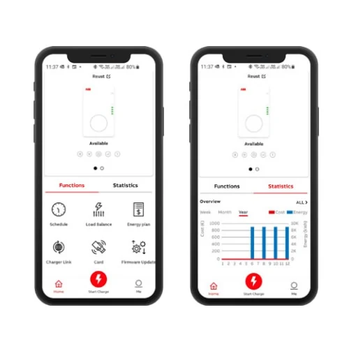 App til ABB Terra AC